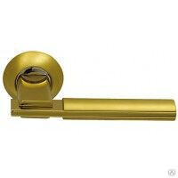 Дверная ручка ARCHIE Sillur 94 S.Gold/P.Gold
