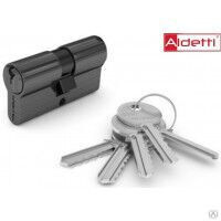 Дверные цилиндры aldetti ключ/ключ 60мм в хроме взломостойкие