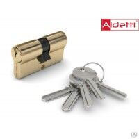 Дверные цилиндры aldetti ключ/ключ 60мм в золоте взломостойкие