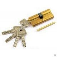 Дверные цилиндры azbe ключ/ключ 70мм в золоте взломостойкие