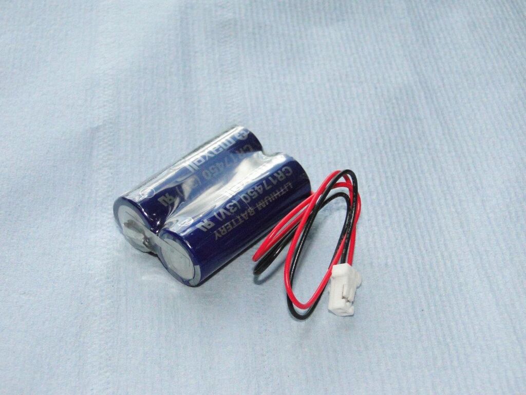 Литиевая батарея Maxell CR 17450-2WK27 2CR17450 3V 17450