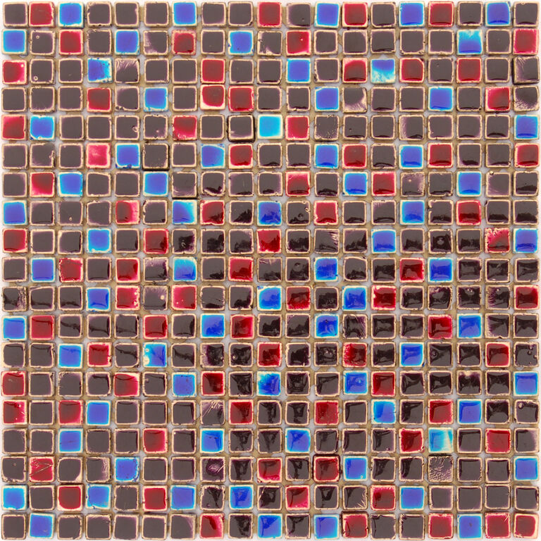Arlecchino-4 31x31x0,8 см (чип 15x15x8 мм) дизайнерская мозаика из натурального камня