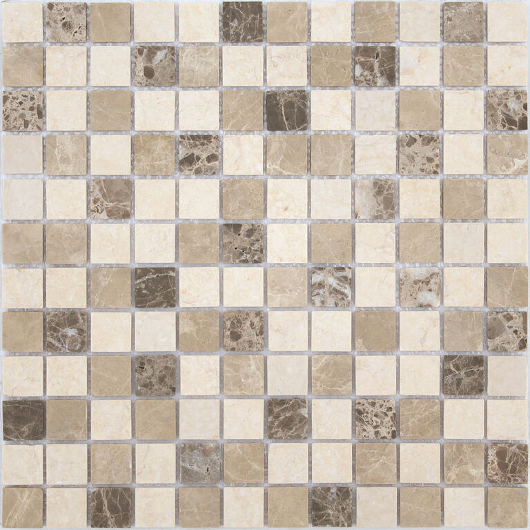 Мозаика каменная Pietra Mix 1 MAT 23x23x4 LeeDo Caramelle Pietrine