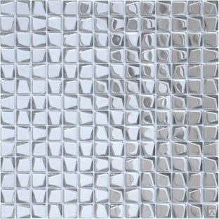 Мозаика стеклянная Titanio trapezio 20x20x6 LeeDo Caramelle Alchimia #1