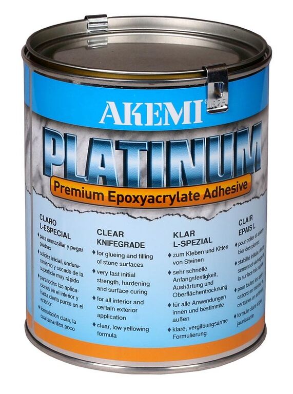 Эпоксидный клей Platinum Premium (Акеми платинум), густой, прозрачный, 1 л