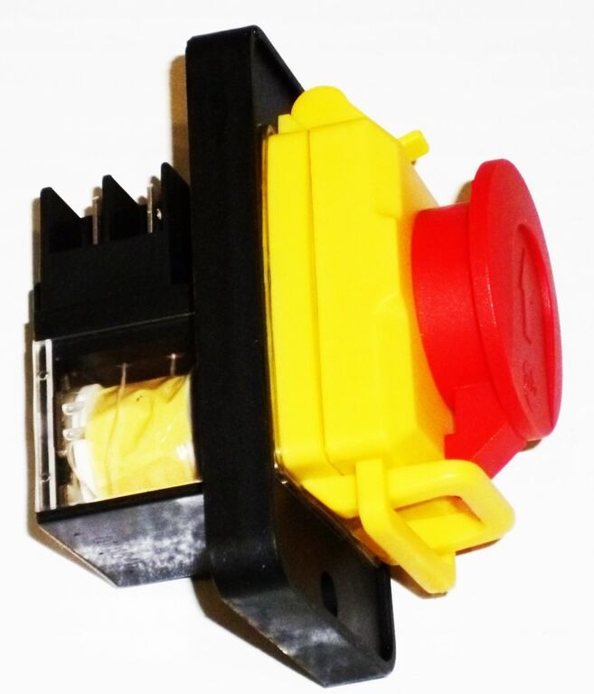 Kedu KJD 12 водонепроницаемый магнитный кнопочный выключатель , пусковая кнопка для плиткорезов, бетономешалок