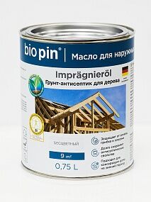 Грунт-антисептик для дерева(бесцветный) 10.0 л Impagnierol BIO PIN