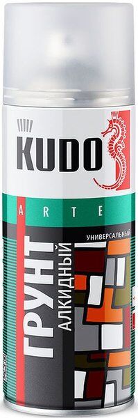 Грунтовка KU -2002 KUDO /красно-коричневая/ алкид.метал дерево 520мл