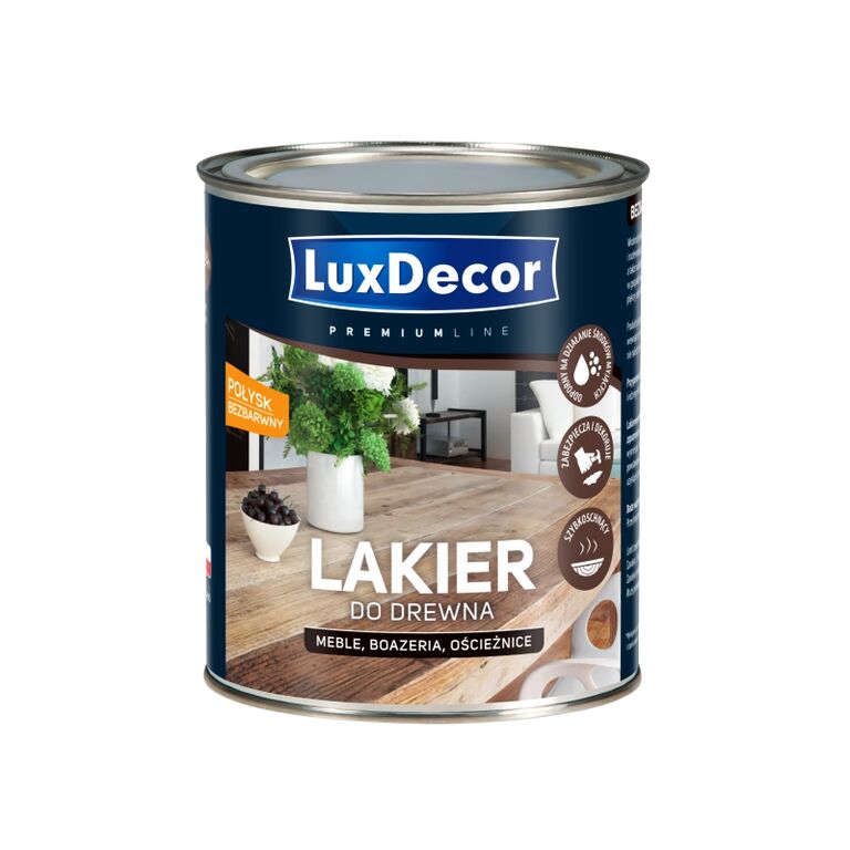 Лак для мебели акриловый Luxdecor (сатин) 2,5л