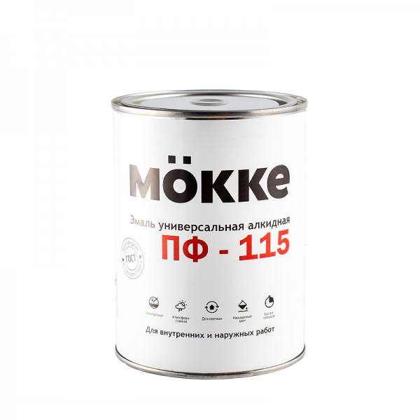 Эмаль алкидная ПФ -115 Mokke /серый/ 20кг
