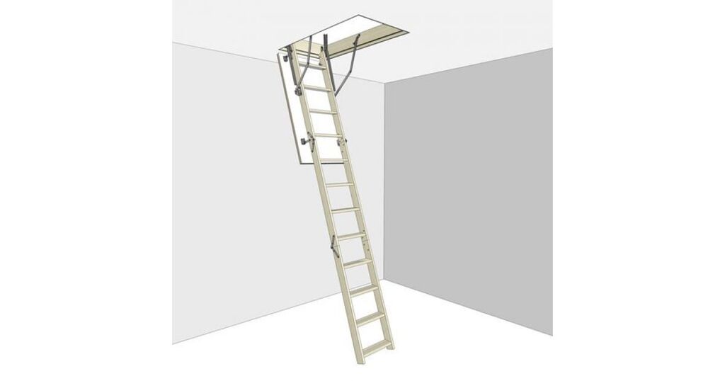 Чердачная лестница DACHA 60х120х280 см