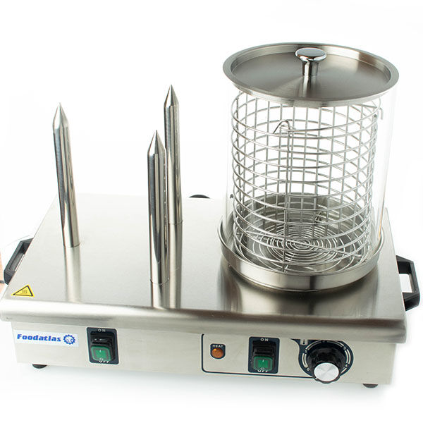 Аппарат для приготовления хот-догов HHD-03 паровой гриль Foodatlas 1