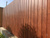Профнастил С-8 окрашенный с декоративно-полимерным покрытием стеновой, цвет Тёмный дуб #2