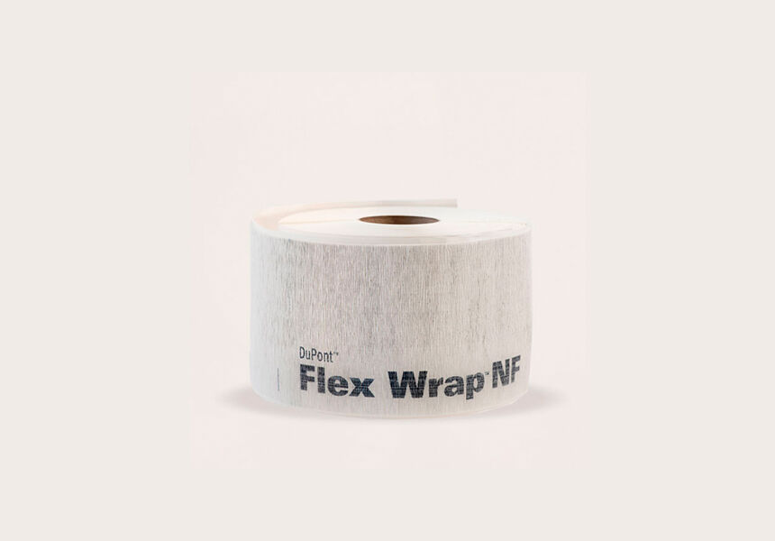 Flexwrap NF Tyvek (Тайвек) 22,9 м Клейкая гофрированная лента для окон и проходов