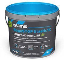 GLIMS ВодоSTOP Elastic 1K, эластичная гидроизоляция, 14 кг, ведро