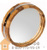 Зеркало WoodSon круглое из дуба, диаметр 30 см #2