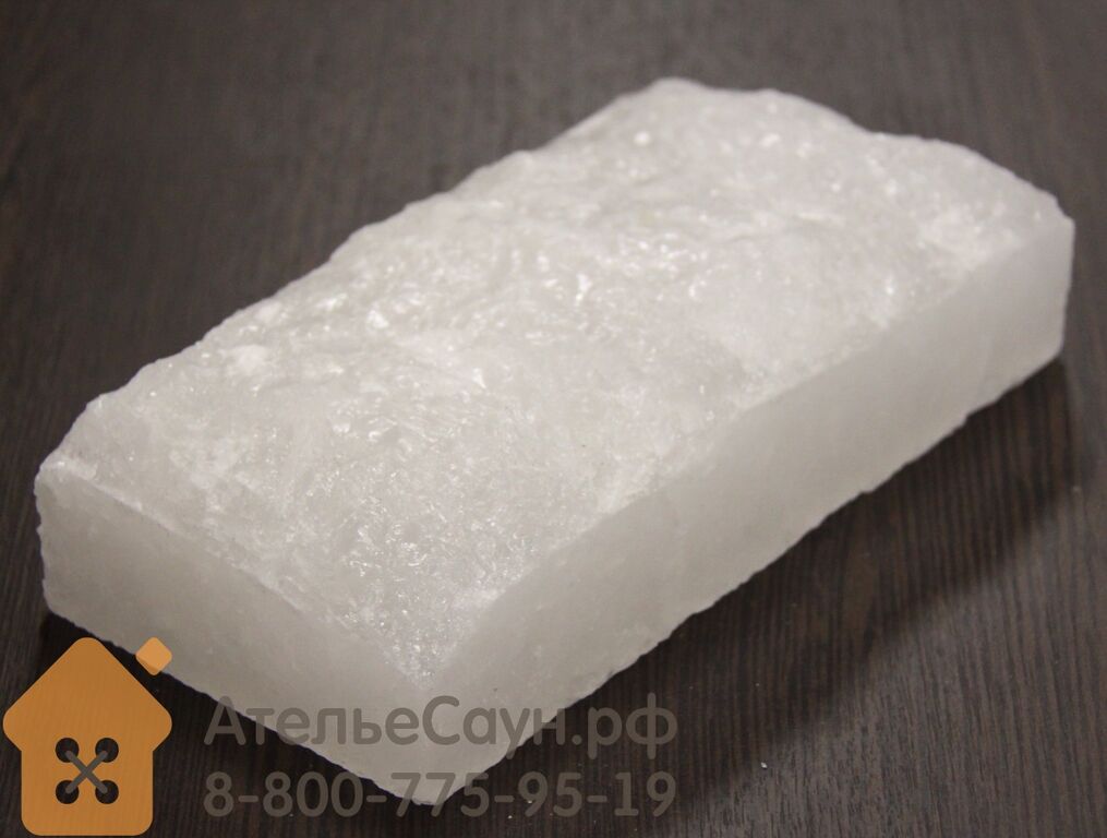 Кирпич гималайская соль 200х100х50 мм 2