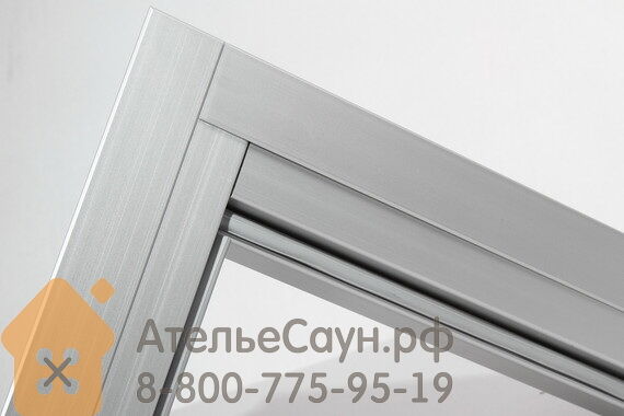 Комплект алюминиевых наличников для дверей Harvia 8x19–21 (арт. SAZ036)