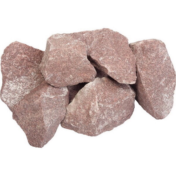 Малиновый кварцит (камни для бани), 20 кг АтельеСаун