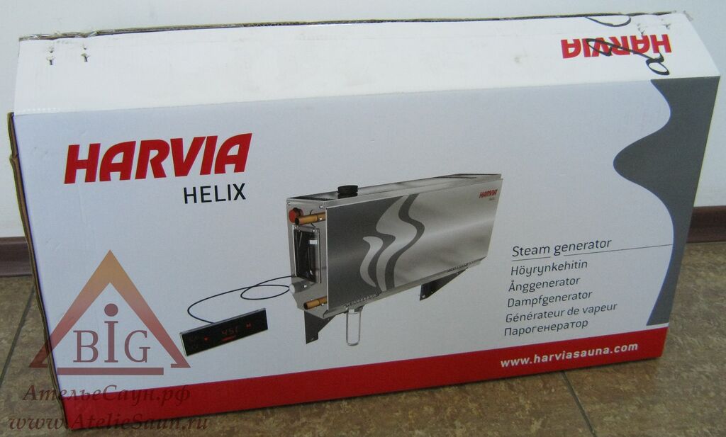 Парогенератор Harvia HELIX HGX 11 (10.8 кВт, с пультом) Harvia 3