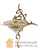 Светильник для сауны Cariitti Kihla (1545831, золото, хрусталь) Cariitti #3