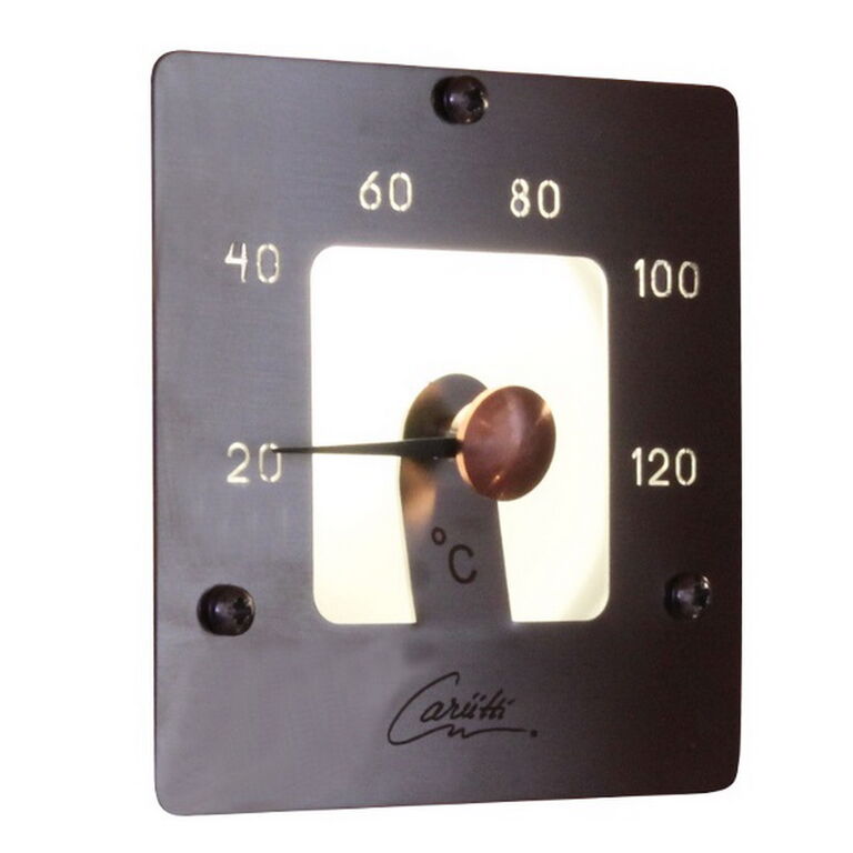 Термометр для сауны Cariitti SQ (1545828, нерж. сталь, требуется 1 оптоволо 1