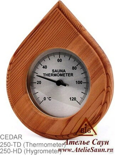 Термометр для сауны Sawo 250-ТD АтельеСаун #1