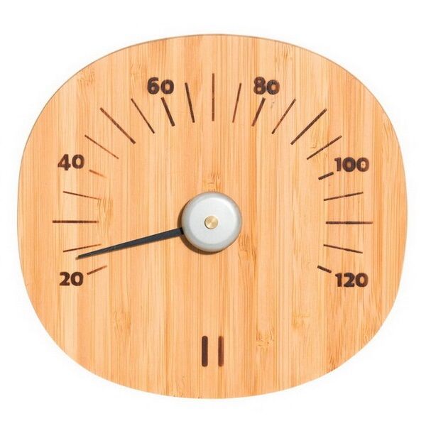 Термометр для сауны Tammer-Tukku Rento бамбуковый круглый (арт. 207964) 1