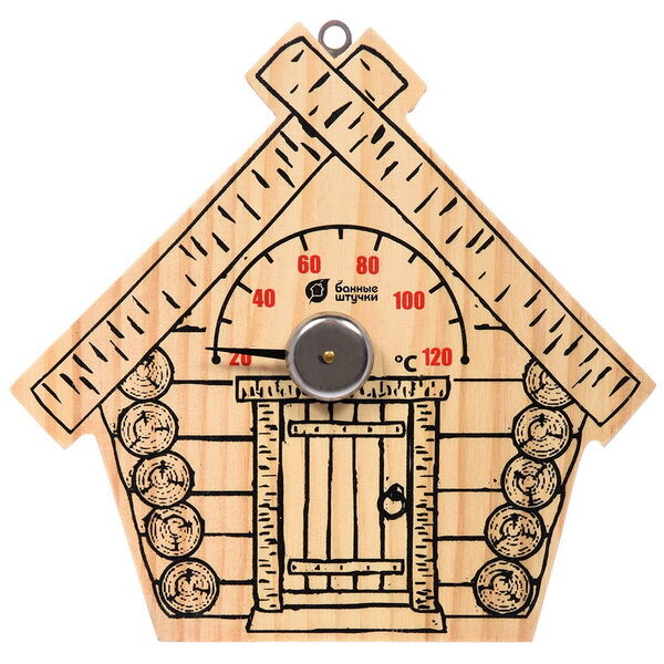 Термометр Парилочка (17х16 см, арт. БШ 18044) Банные Штучки