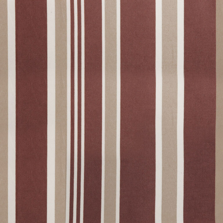 Ткань тентовая «Престиж», ш. 148 см, полоса, коричневая