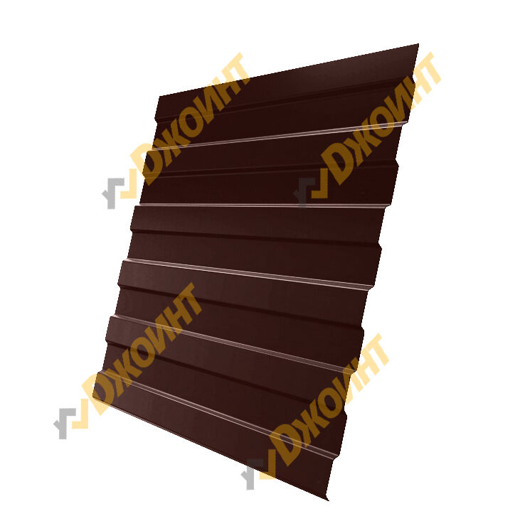 Профнастил С-8 0,5 PurAge полиуретан RAL 8017 шоколад
