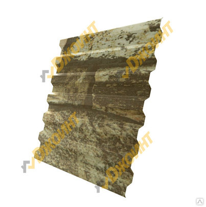 Профнастил С-21 0,5 Printech Fine Stone (Светлый камень)
