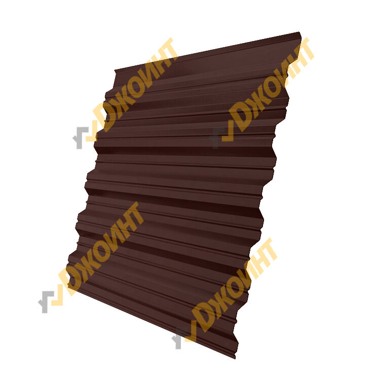 Профнастил НС-35 0,5 PurAge полиуретан RAL 8017 шоколад