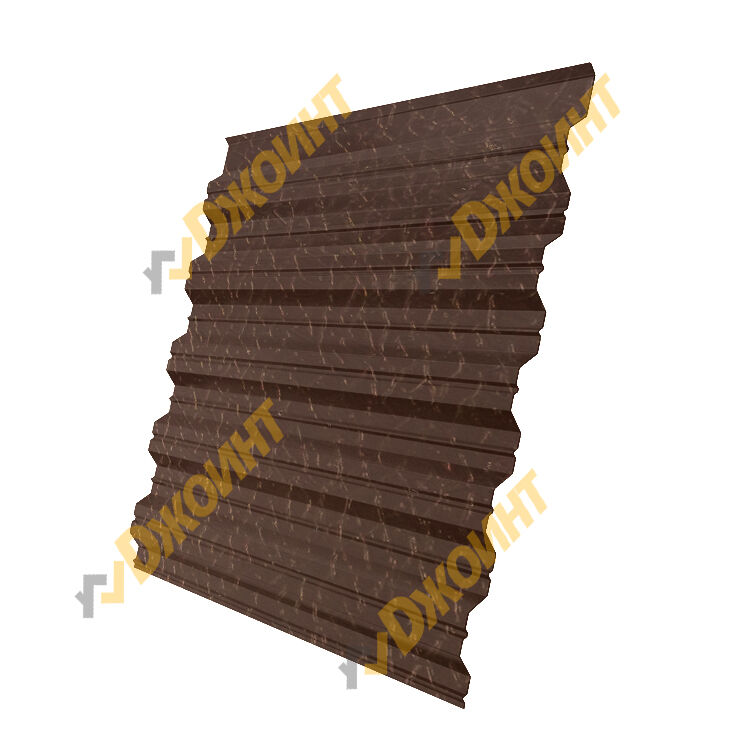 Профнастил НС-35 0,5 Solano 30 Chocolate Brown шоколад