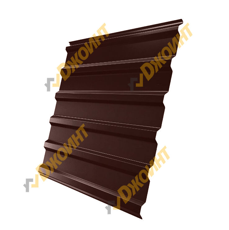 Профнастил МП-20 0,5 PurAge полиуретан RAL 8017 шоколад