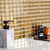 Керамическая мозаика Metal Golden Glossy 25х25 Starmosaic золотая #6