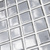 Керамическая мозаика Metal Silver Glossy 25х25 Starmosaic серебро #2