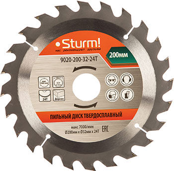 Пильный диск Sturm 9020-200-32-24T