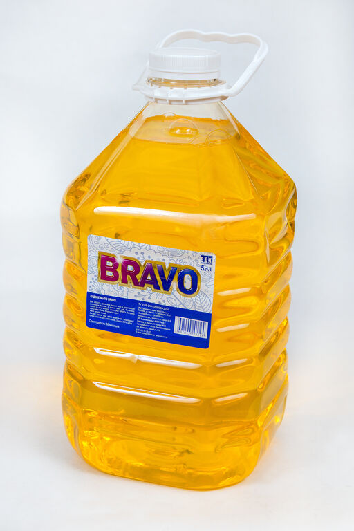 Жидкое мыло BRAVO лимон 5 л 1/3 шт
