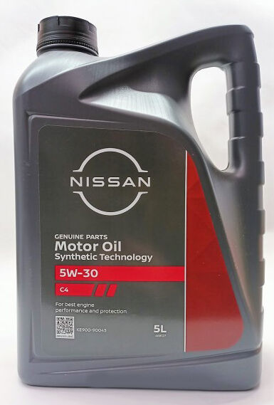 Масло моторное NISSAN Motor Oil 5W-30 C4 (DPF) (5 л)