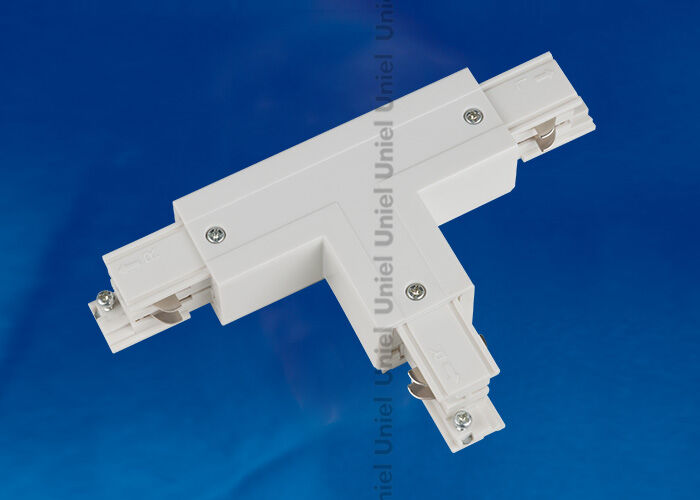 UBX-A31 WHITE 1 POLYBAG Соединитель для шинопроводов Т-образный. Правый. Внешний. Трехфазный. Цвет —