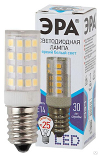 Лампа светодиодная T25-3.5W-CORN-840-E14 280лм ЭРА Б0028745 Эра 