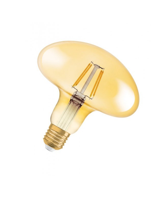 Светодиодная лампа Vintage 1906 LED CL MUSHROOM FIL GOLD 40 4,5W/824 E27 120x120мм OSRAM