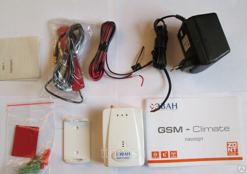 Модуль дистанционного управления котлом GSM-Climate Zont-H1 (ML12074) ЭВАН 3