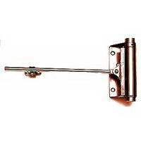 Дверные доводчик пружинный для калиток и дверей цвет медь до 85 кг