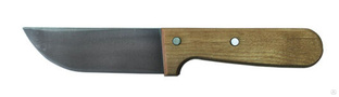 Нож разделочный 13 см Я2-ФИН-3
С деревянной ручкой, лезвие - углеродистая сталь. #1