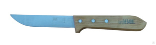 Нож обвалочный универсальный 13 см Я2-ФИН-14 с деревянной ручкой. 
