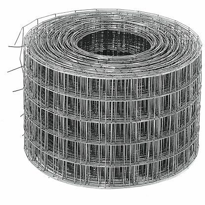 Сетка сварная из углеродистой стали 1,6 кладочная 50х50 ширина 200 мм