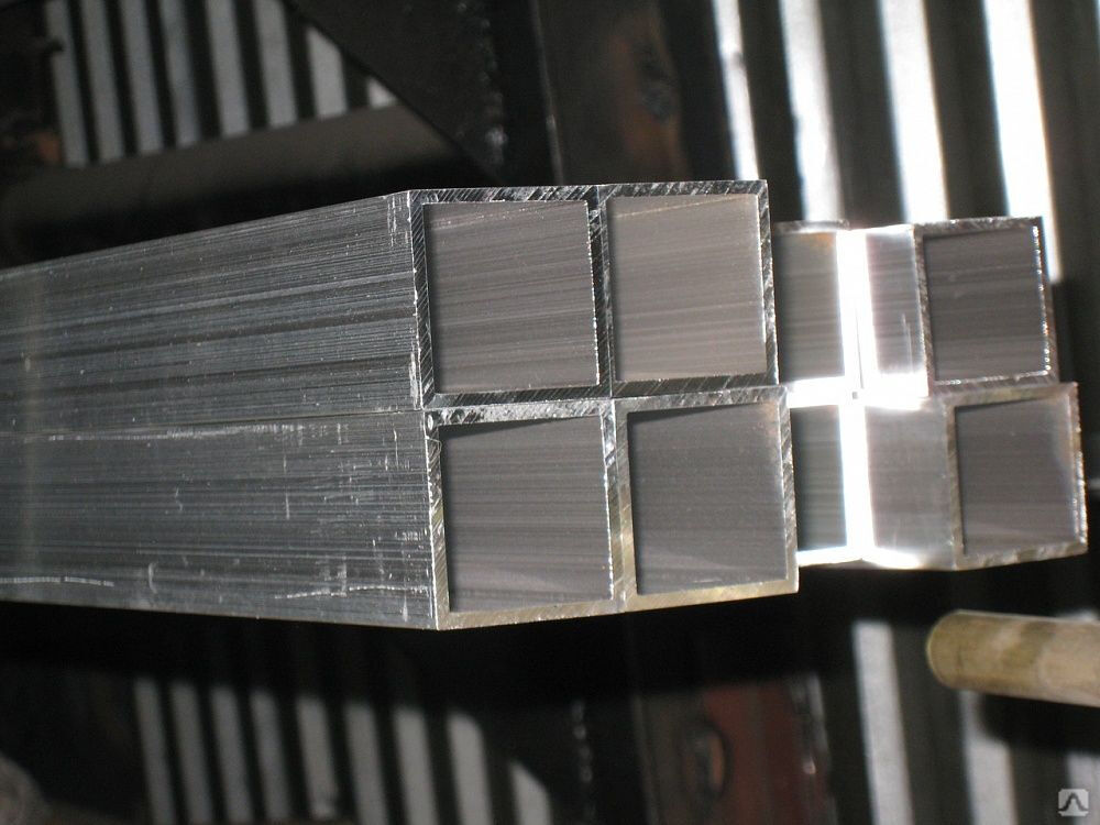 Алюминиевая труба прямоугольная (бокс) 80х40х3,0 мм #2