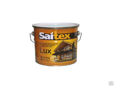 Пропитка для древесины защитная (Saitex Lux) Сайтекс Люкс 10